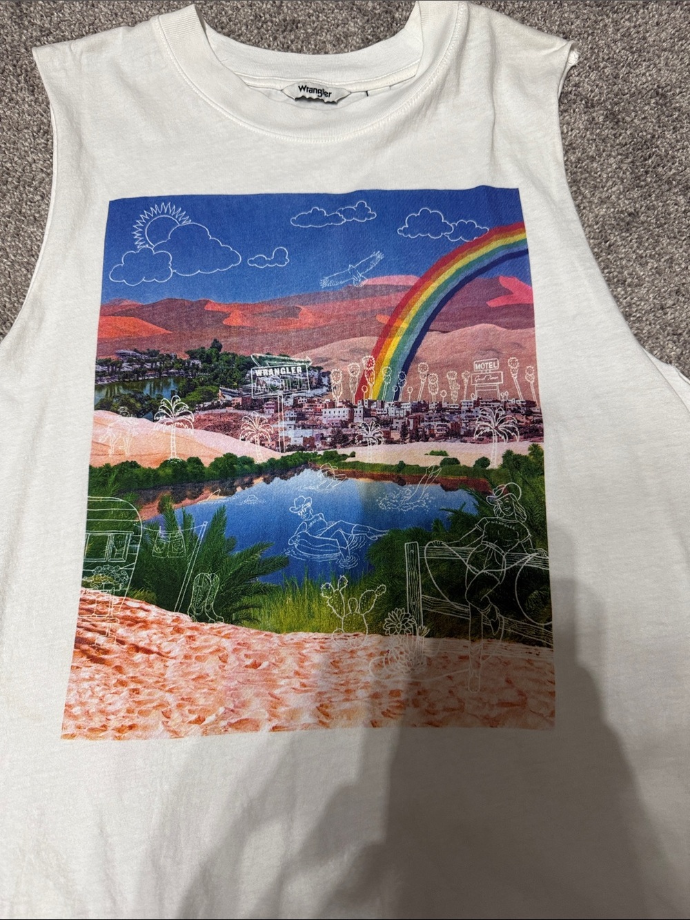 Wrangler Muscle Tank - Picture 2 of 5